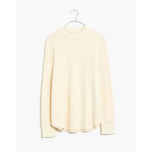 Madewell waffle neck sweater